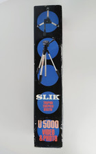 SLIK U5000 Video  Photo Lightweight Tripod, Open Box