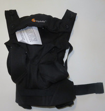 Ergobaby 360 4 Position Baby Carrier Lumbar Support 12-45lbs Onyx Black CoolMesh