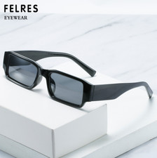 Rectangle Small Frame Sunglasses For Men Women Outdoor Driving Glasses UV400