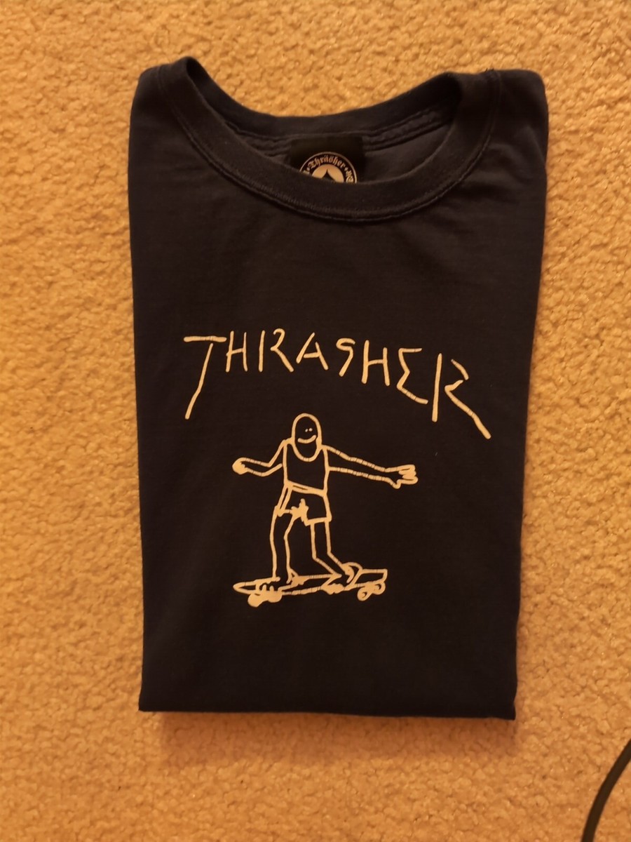 THRASHER Stickman T-shirt. Med EUC | eBay