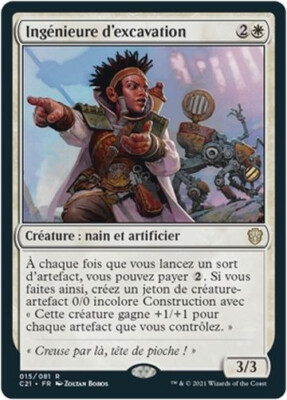 MTG Magic C21 FR - Digsite Engineer/Excavation Engineer