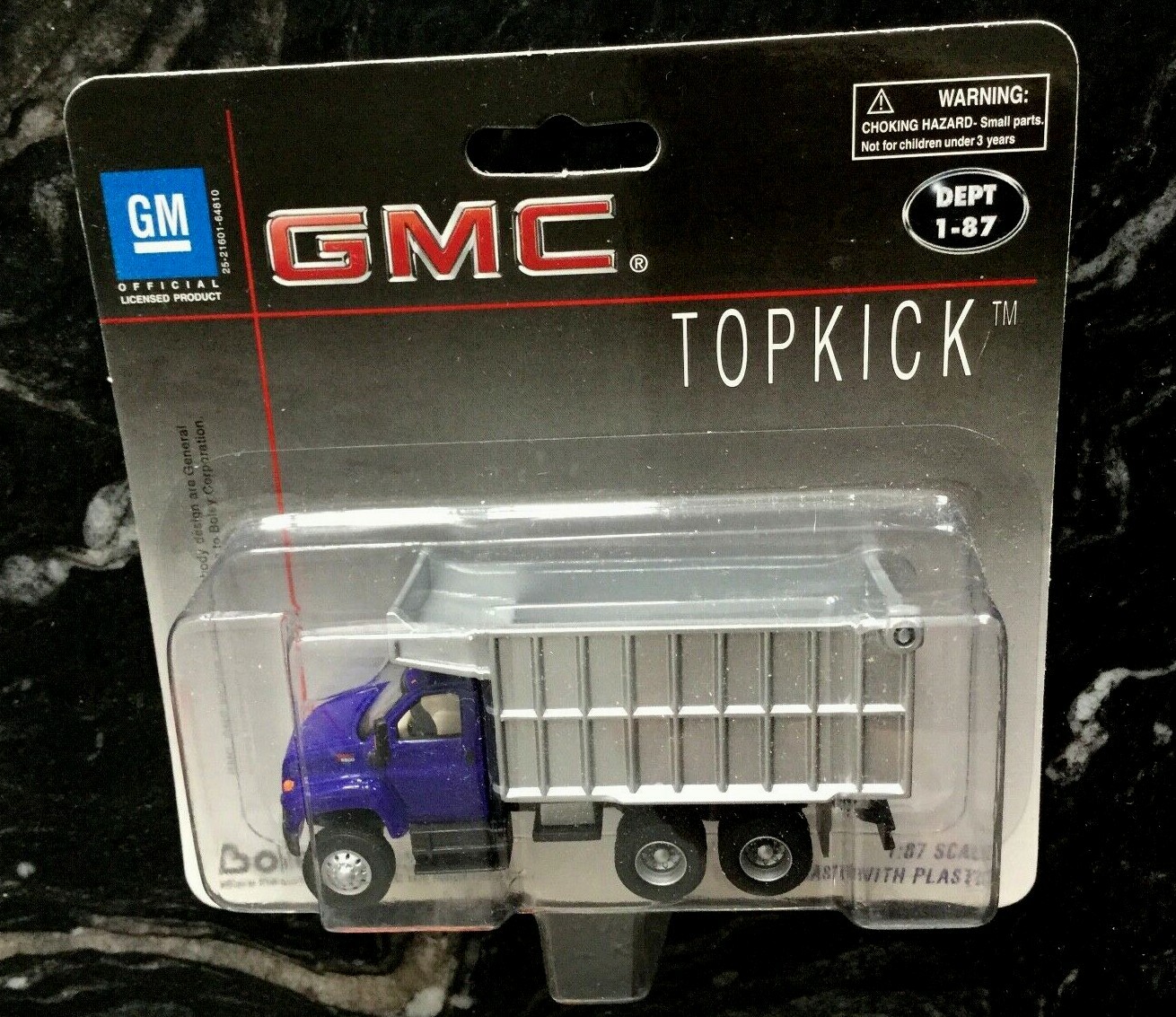 BOLEY 1/87 HO SCALE BLUE GMC TOPKICK TANDEM AXLE COAL DUMP TRUCK 451153 F/S eBay