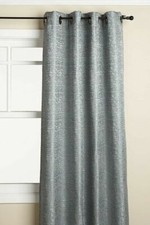 MONTCLAIR 1 GROMMET WINDOW PANEL, BLUE, 50" X 84" DISTRESSED PKG