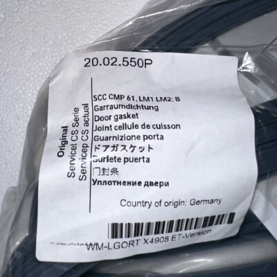 Rational SCC WE CMP iCombi Pro Classic 61 Garraumdichtung 20.02.550P Door Gasket