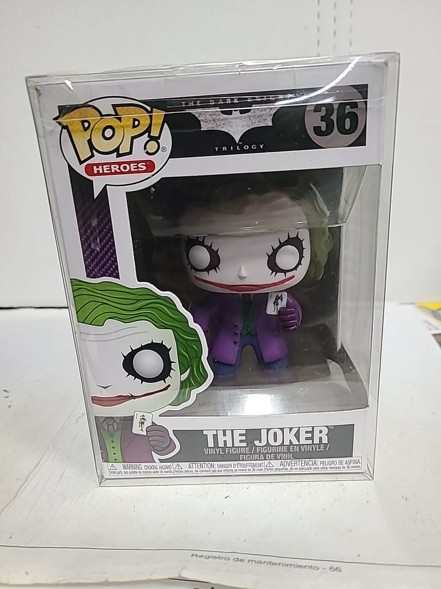 The Joker #36 2016 Funko Pop Vaulted Heath Ledger Dark Knight