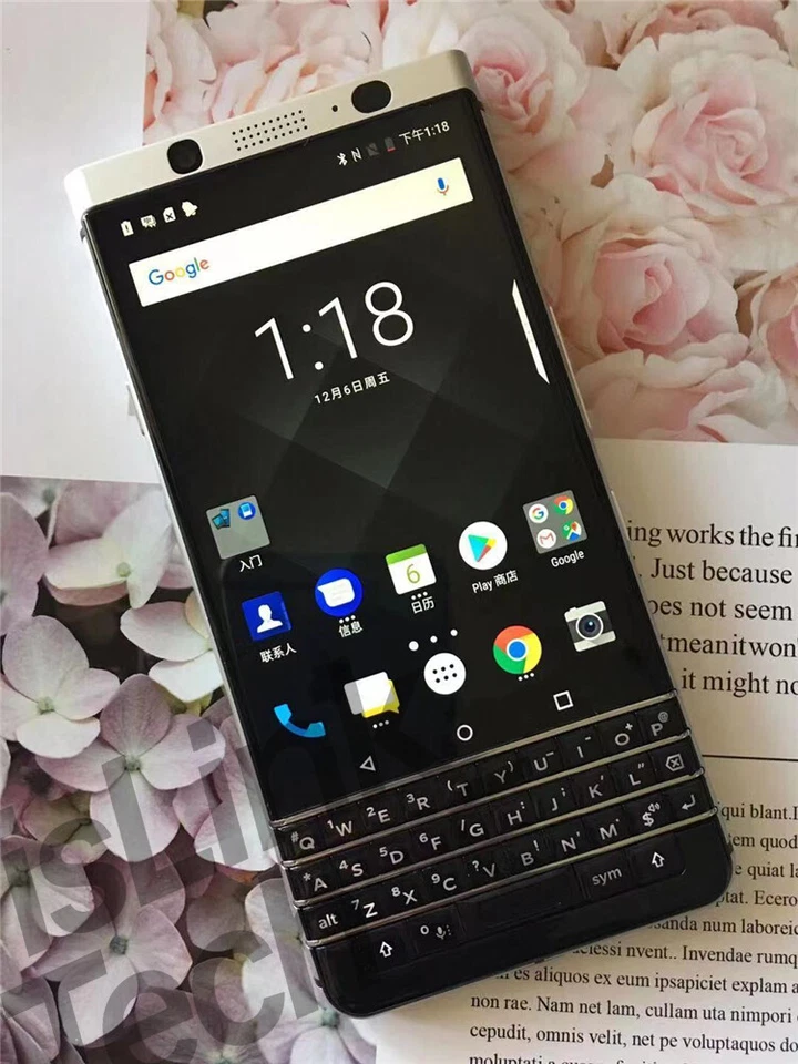 BLACKBERRY KEYONE (UNLOCKED+ ANDROID) MINT CONDITION 64GB Sliver/Black - Image 4 of 4