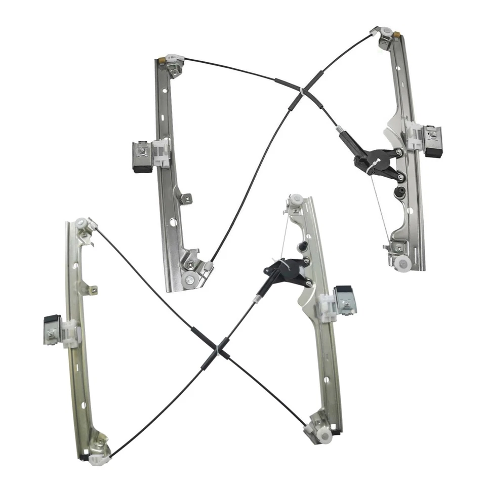 2x Window Regulator w/o Motor Front Left Right For 99-07 Silverado Sierra - Imagem 3 de 4