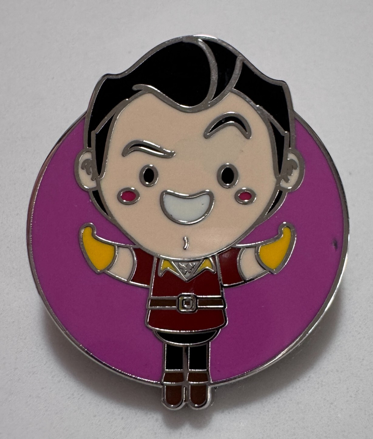 Disney World of Evil Mystery Collection Pack Gaston From Beauty & The Beast Pin