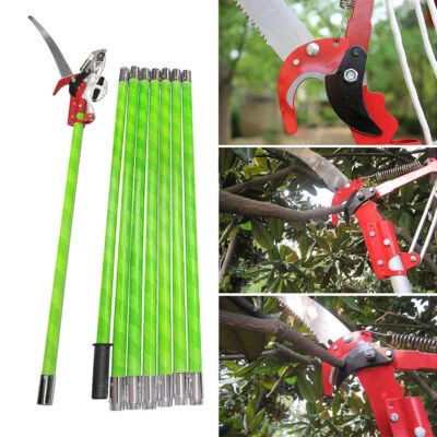 GRELE 26 ft. Tree Pruner Pole Saw Blade Branch Limb Pruning Trimmer Cutter Extendable