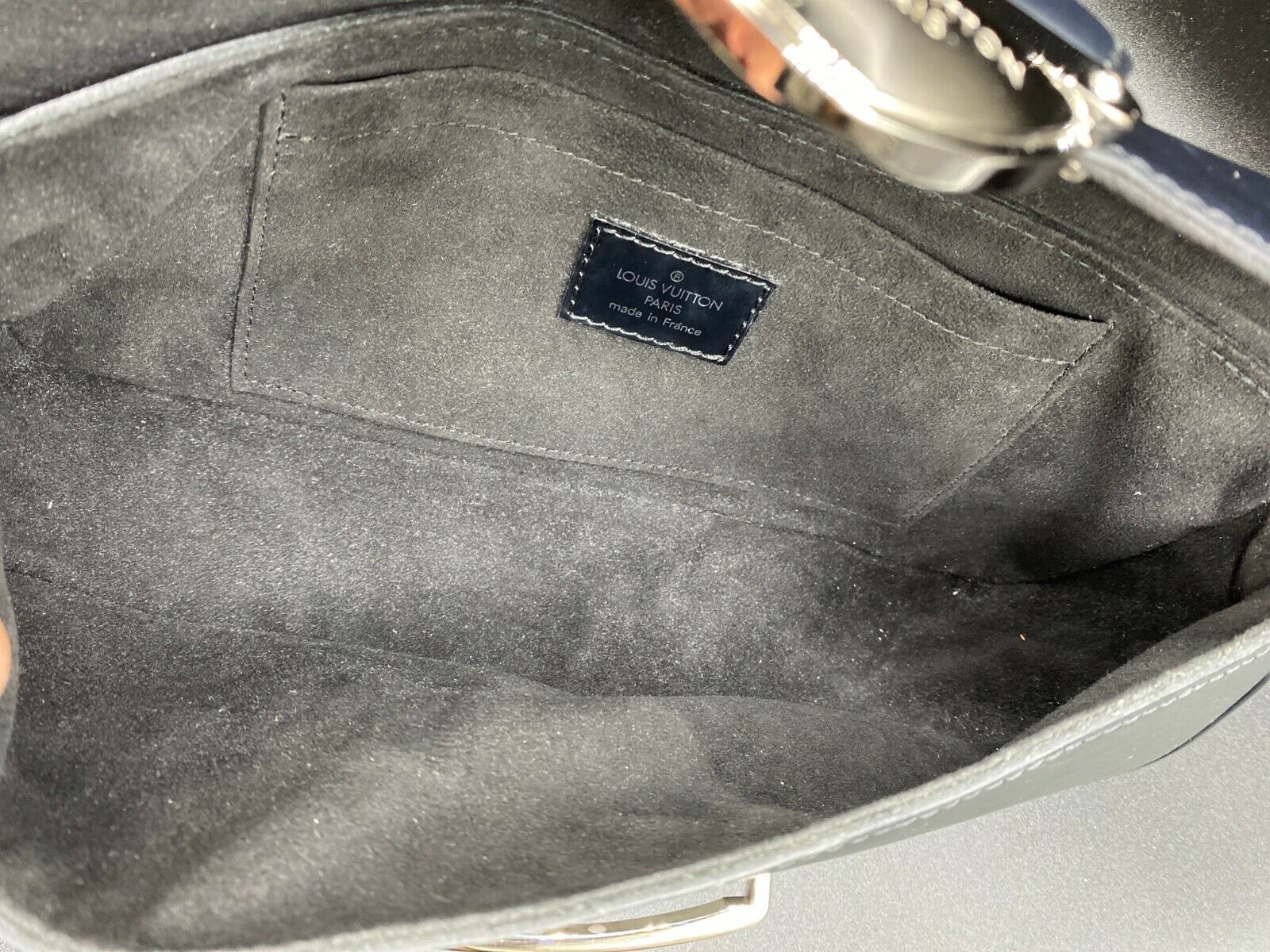 Louis Vuitton Epi Pochette Montaigne Top Handle Bag – Votre Luxe