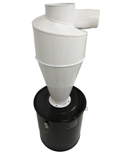 5.9" Outlet Woodworking Cyclone Dust Collector Vacuum Cleaner Dust Separator 50L - Bild 7 von 11