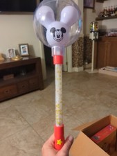 Disney Parks Mickey Balloon Light-Up Wand New FREE SHIPPING