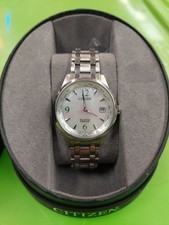 Citizen Ladies Eco Drive Diamond Set Mother Of Pearl Wr100 Watch E011 S For Sale Online Ebay