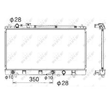 Radiateur Mazda PREMACY