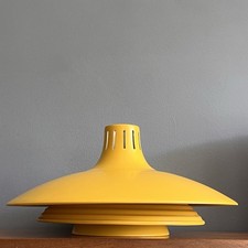 John Lewis Stockholm Easy-to-Fit Yellow Ceiling Shade Retired Retro
