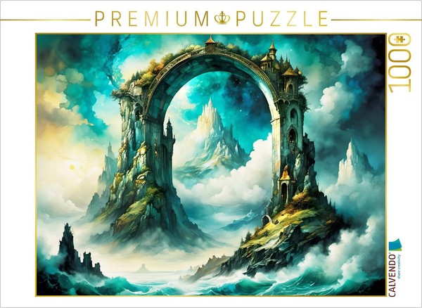 Calvendo Puzzle Ruins Of Hope | 1000 Pieces, Finished Size 25.2 × 18.9 In (64 ×-image