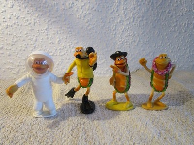 Sandwich Subway 4x Wayne Figur Sammelfigur Astronaut Cowboy 2010