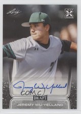 2020 Leaf Draft Auto Jeremy Wu-Yelland #BA-JWY Auto s2g