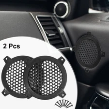 2 PCS 4 Inch Universal Car Subwoofer Speaker Grills Cover Mesh Guard Protector