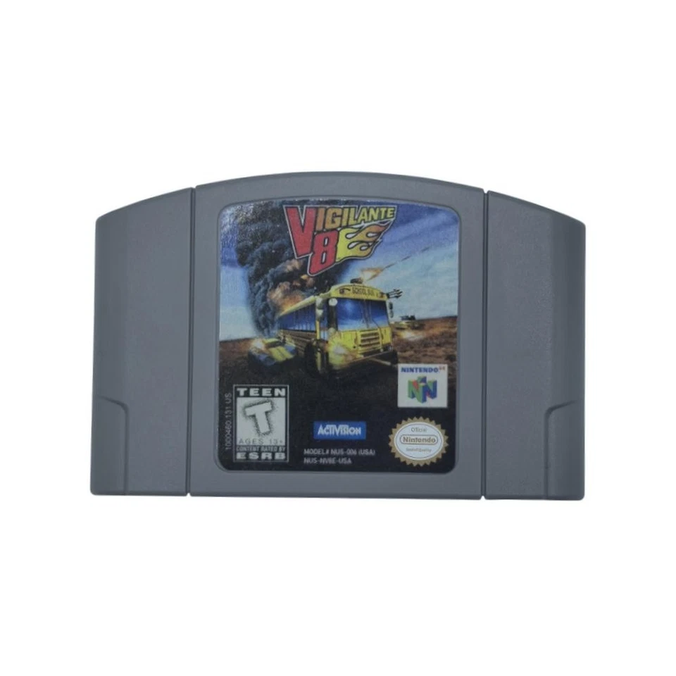 Vigilante 8 - Nintendo 64 (N64) Fully functional Must-have for fans