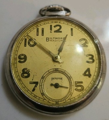 Ingraham Biltmore Pocket watch C24