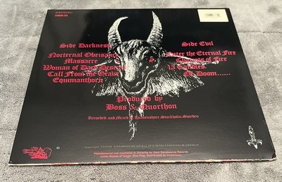 Bathory - Under The Sign Of The Black Mark NRR33 Original Vinyl LP