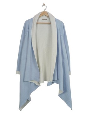 ORSAY Cardigan Damen Jacke Gr. DE 42 blau Casual-Look