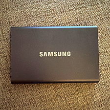 Samsung Portable SSD T7 500GB Portable External SSD USB-C Gray MU-PC500T