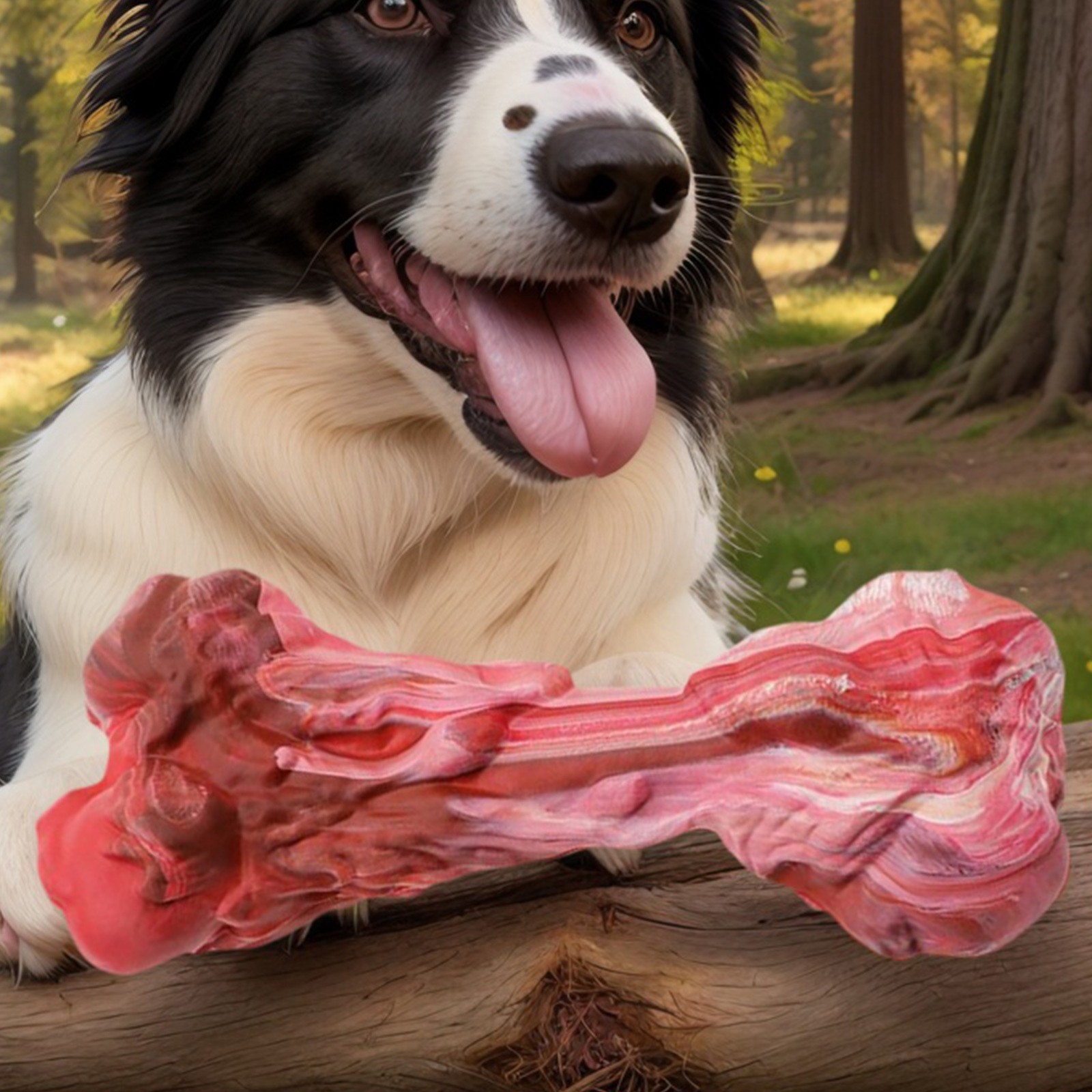 Indestructible Dog Bone Toy Large Dogs