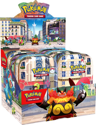 Pokemon TCG Lumiose City Mini Tin Display Sealed New 10 Mini Tins