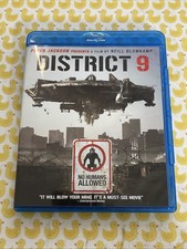 DISTRICT 9 BLU-RAY  DVD COMBO 2009 neill blomkamp peter jackson south africa