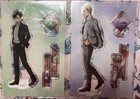 Attack on Titan Pop up Store Watercolor Levi Erwin Acrylic Stand Set Unused