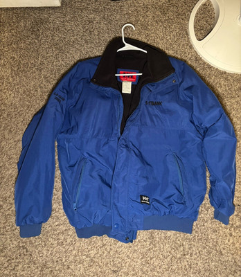 Vintage 2001  H/H Helly Hansen Fleece Polartech Zip Up Jacket  Sz Large Blue