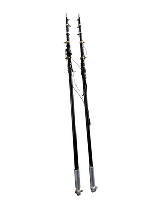 Taco Telescopic Outrigger - Black/Gold, 15ft (pair)
