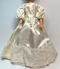 Vintage Ideal Tammy Mommy Made Handmade Ivory Satin Wedding Gown Dress