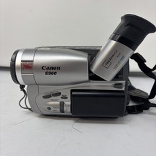Canon ES60A Camcorder, Battery, charger, manual and 3 Hi8 included. Untested