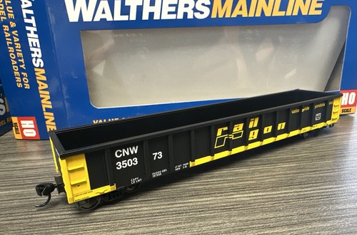 Góndola Walthers MainLine HO 910-6208 53’ Railgon Chicago y North Western nueva en caja CC | Zustand: New
