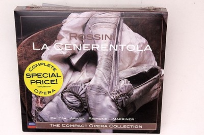 Rossini La Cenerentola Agnes Baltsa Araiza Raimondi Marriner 2 CD Opera Decca