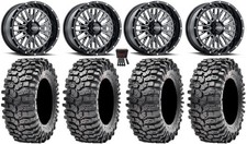 Itp Momentum 15 Wheels Milled 35 Roxxzilla Tires Polaris Rzr Turbo S Rs1