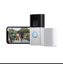 Ring Battery Video Doorbell Plus (Newest Gen) + Chime | Doorbell + Chime Bundle