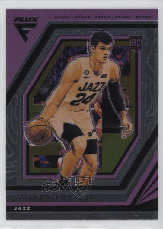 2022-23 Panini Flux Rookies Walker Kessler #250 Rookie RC