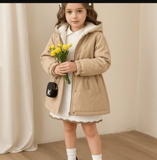 COZY PLUSH-LINED JACKET AND COAT FOR GIRLS SIZE 4 NEW