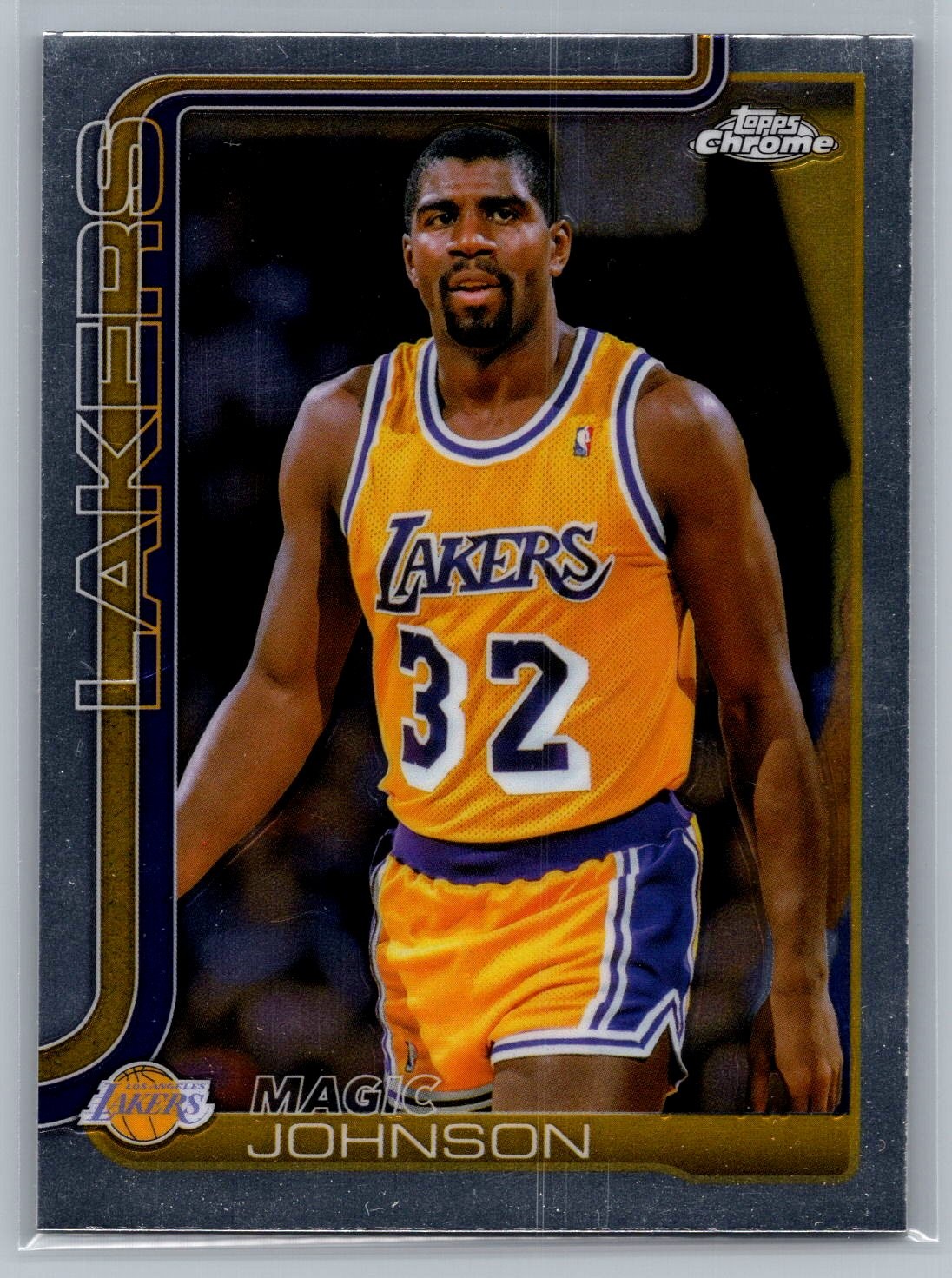 2025-26 Topps Chrome MAGIC JOHNSON #244 Los Angeles Lakers