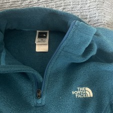 The North Face Apex Bionic Softshell Jacket Blue Womens Medium Full Zip Fleece