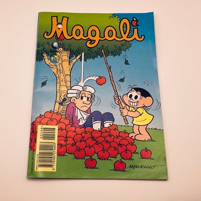 Magali Mauricio 1980s Brazilian Comic Book Gibi Editora Globo