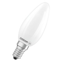 Osram Led-Lampe Star Kerzenform B40 Filament 3,4W Matt E14