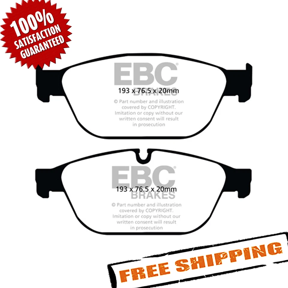 Pastillas de freno delanteras EBC DP42087R Yellowstuff para Audi A8 2011-2018 Foto 2 de 4