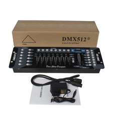 DMX512 Stage Light Controller with 192 Channels 8 Programmable Scenes