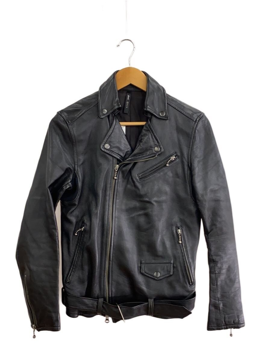 Glamb Double Riders Jacket/1/Sheep Leather/Blk/Plain 3568 3568