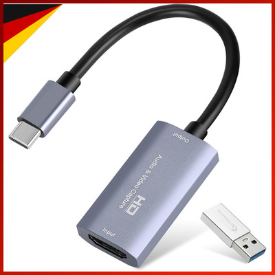 Video Capture Card 4K USB 3.0 HDMI 1080P 2K 30FPS Gaming Streaming Zubehör